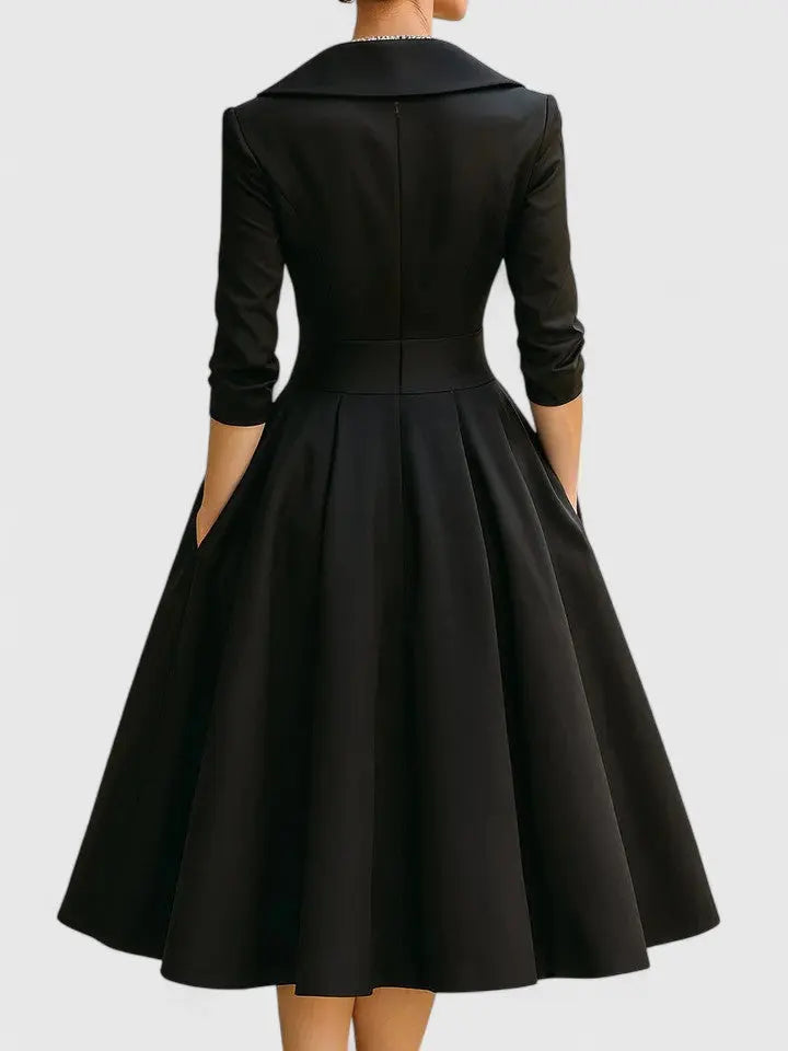 Bellamyra | Elegant Midi Dress