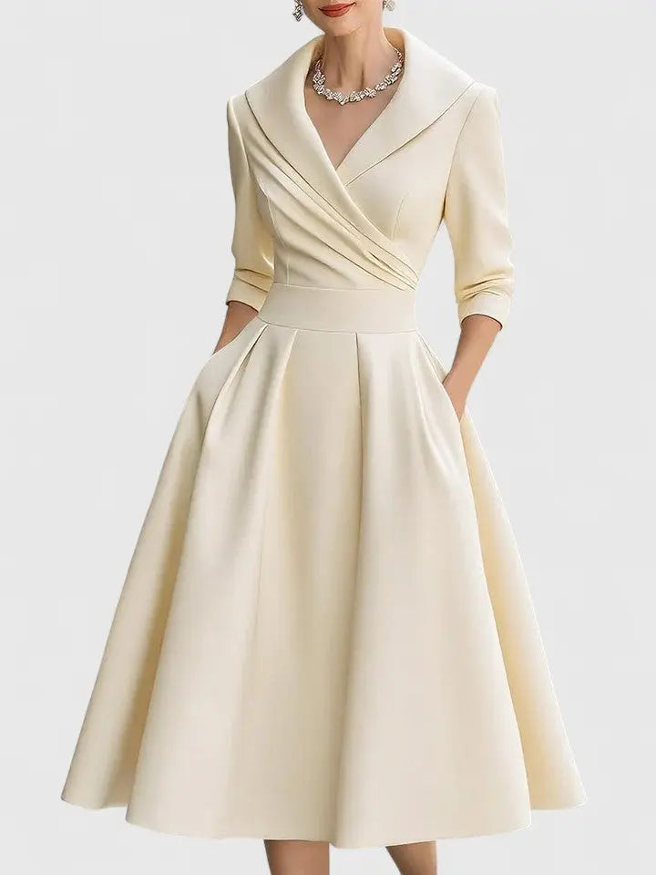 Bellamyra | Elegant Midi Dress