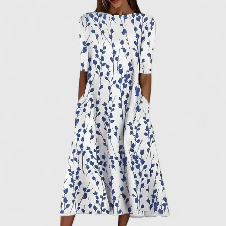 Sarah | Elegant Midi Dress