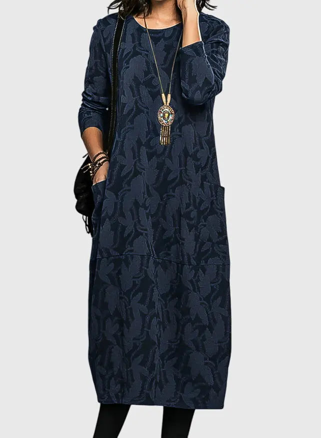 Victoria | Casual Round-Neck Dress