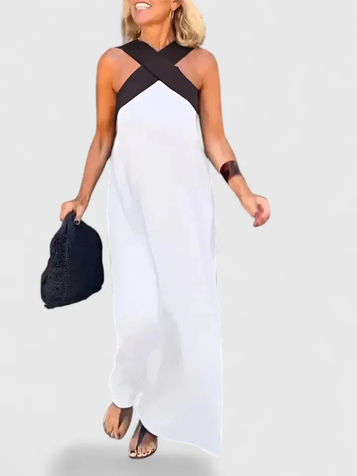 Evangeline™| Elegant Crossback Dress