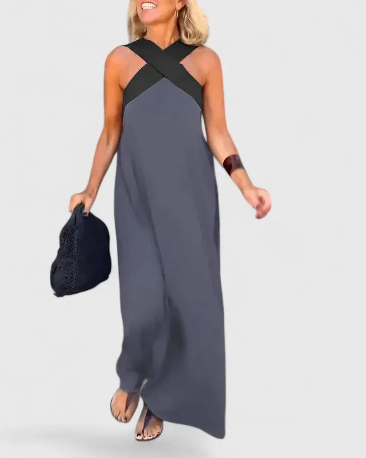 Evangeline™| Elegant Crossback Dress