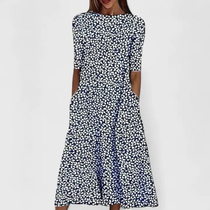 Sarah | Elegant Midi Dress